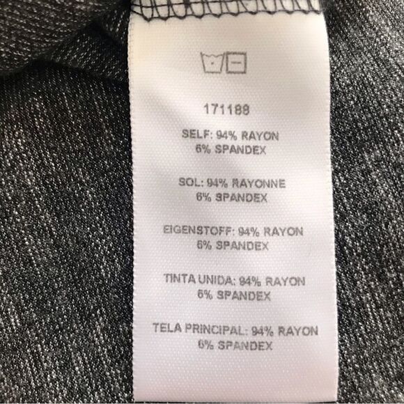 Anthropologie Dolan Left Coast Collection Marled Gray Sleeveless Blouse - Picture 10 of 10